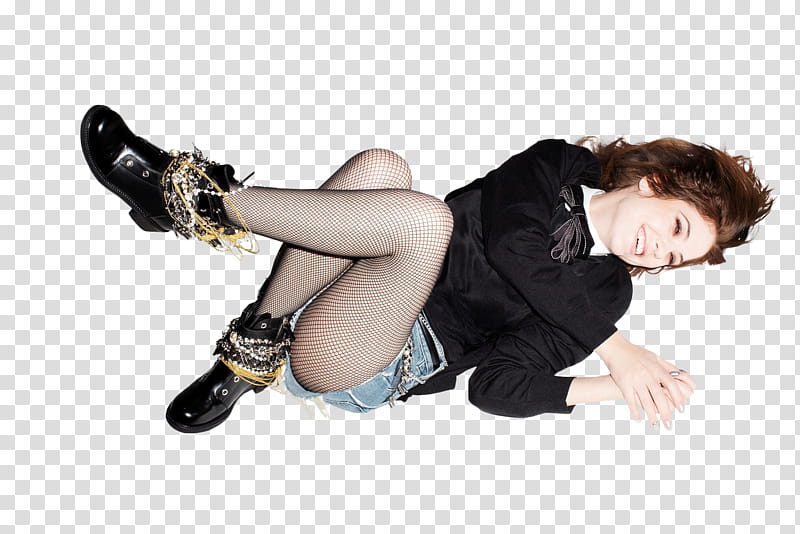 Ashley Benson, woman lying on floor while smiling transparent background PNG clipart