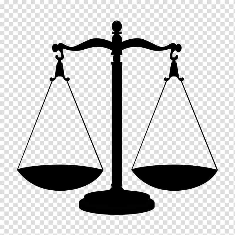 Measuring Scales Scale, Lady Justice, Silhouette, Balance, Blackandwhite transparent background PNG clipart