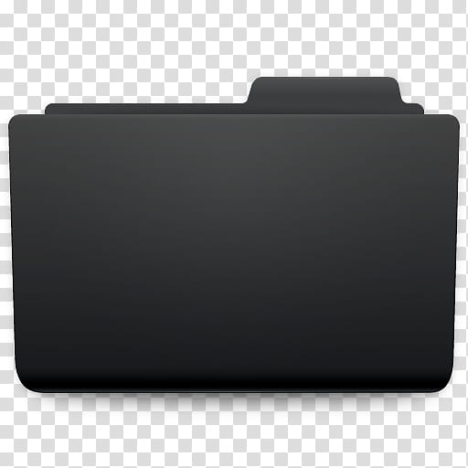 ALUMI Black, black folder icon transparent background PNG clipart