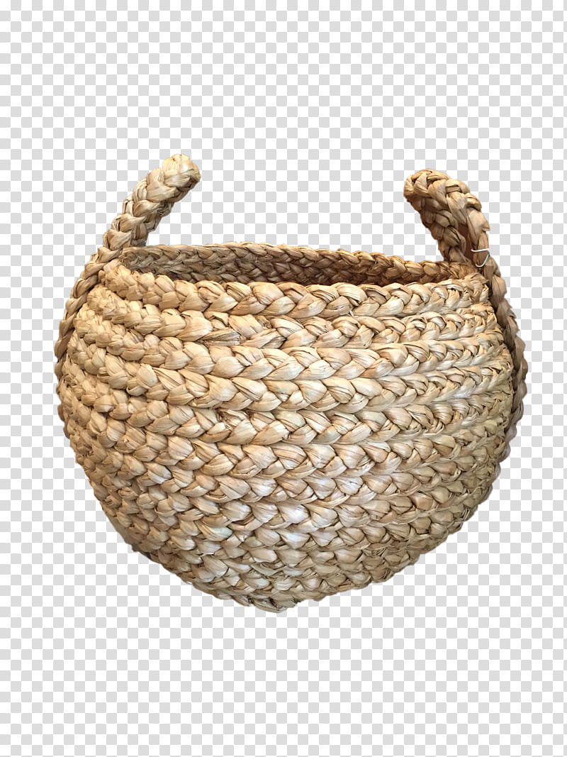 Oval Basket, wicker brown and black basket transparent background PNG clipart