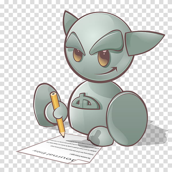 fella writing a journal, gray character writing transparent background PNG clipart