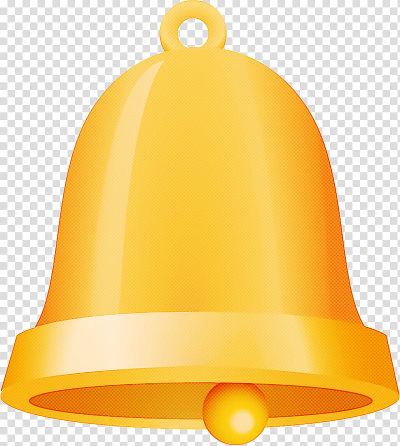 jingle bells Christmas bells bells, Yellow, Orange, Cone, Ghanta, Handbell transparent background PNG clipart