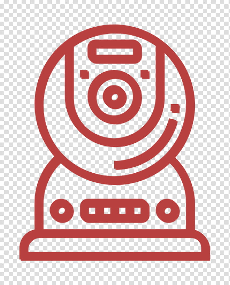 Cctv icon Hotel Services icon, Sign transparent background PNG clipart