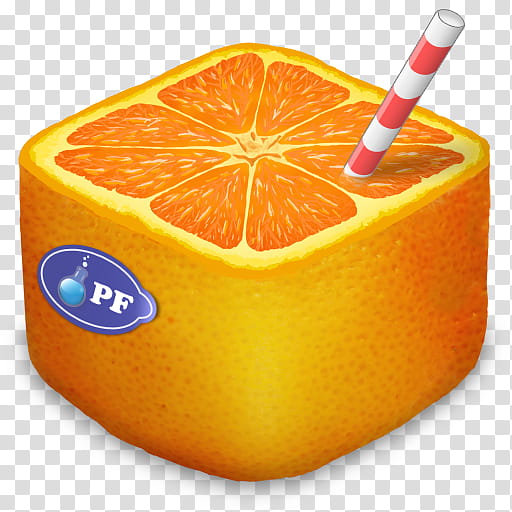All my s, sliced orange with straw illustration transparent background PNG clipart