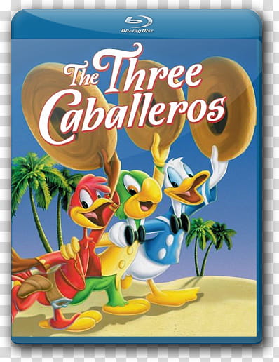 Disney Blu Ray Cover Icon , threecaballeros transparent background PNG clipart