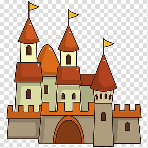 Cartoon Castle, Cartoon, Canvas, Fairy Tale, Drawing, Poster, Caricature, Landmark transparent background PNG clipart