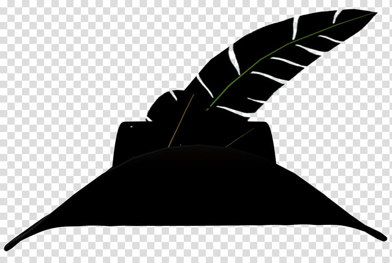 Hat Set Sept , black feather illustration transparent background PNG clipart