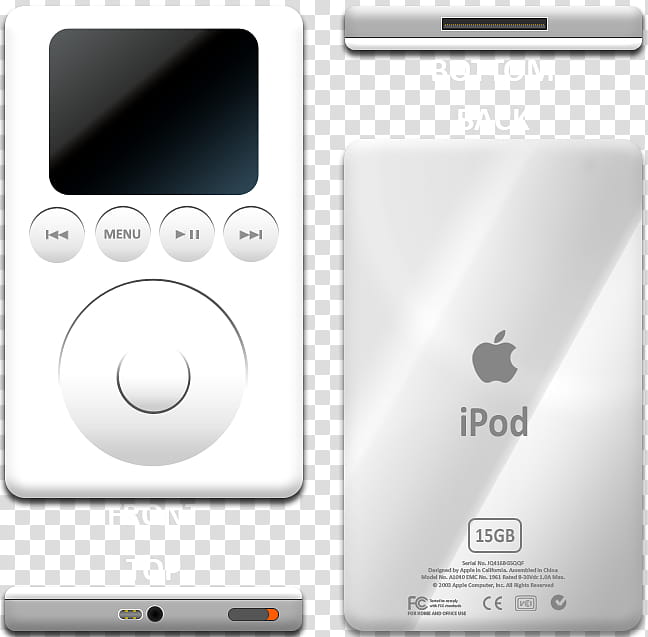 iPod G  Concept Art, gray iPod illustration transparent background PNG clipart