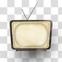 Retro Tv icon, volkov tv icon  transparent background PNG clipart