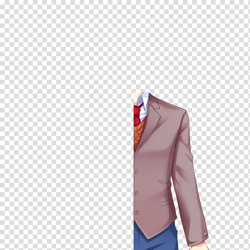 DDLC R All Character Sprites FREE TO USE, male anime character transparent background PNG clipart