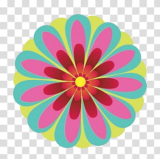 Summer , pink and red petaled flower transparent background PNG clipart