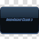 Verglas Icon Set  Blackout, Midnight Club , midnight club  text overlay transparent background PNG clipart
