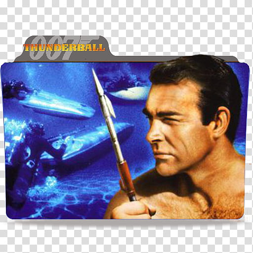 James Bond Folder Icon , James Bond IV, Thunderball transparent background PNG clipart