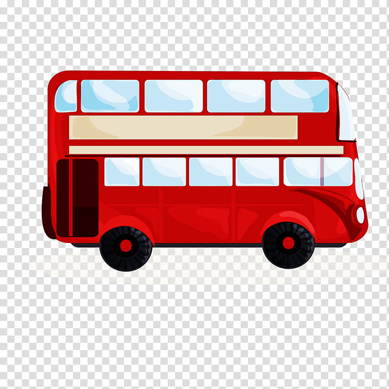 land vehicle motor vehicle mode of transport vehicle transport, Doubledecker Bus, Car transparent background PNG clipart