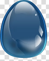 Easter awaiter, blue egg illustration transparent background PNG clipart