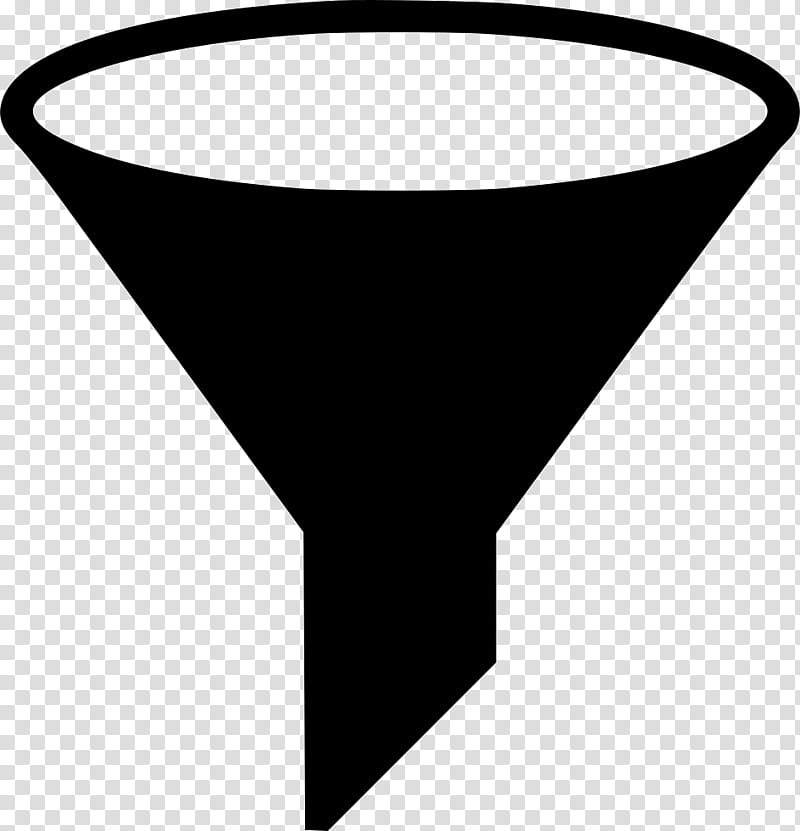 Filter Icon, Funnel, Filter Funnel, Funnel Chart, Filtration, Sales Process, Share Icon, Line transparent background PNG clipart