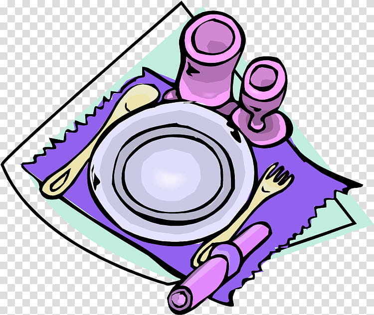 set dinner table clip art