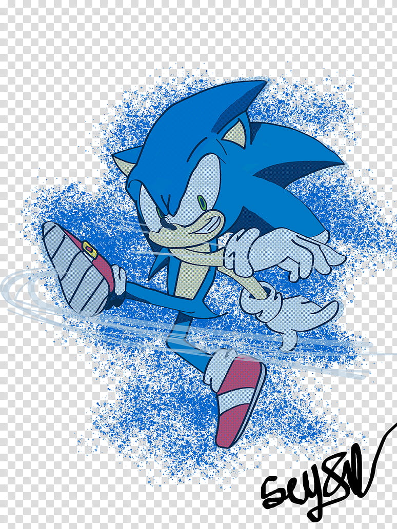 Smash Ultimate Sonic Render ReDraw transparent background PNG clipart