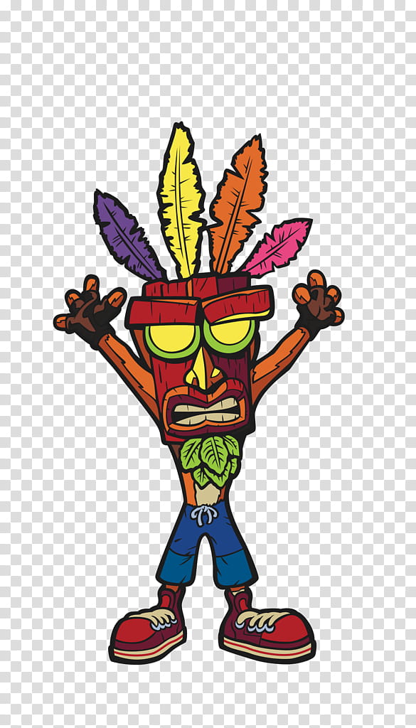 Crash Bandicoot The Wrath Of Cortex, Crash Bandicoot N Sane Trilogy, Aku Aku, Video Games, Uka Uka, Playstation, Character, Xbox transparent background PNG clipart