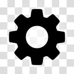 Minimal JellyLock, gear icon transparent background PNG clipart