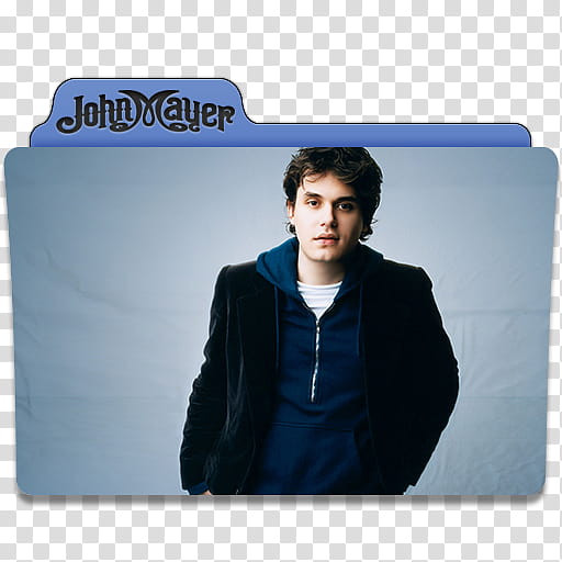John Mayer Folder Icon  transparent background PNG clipart