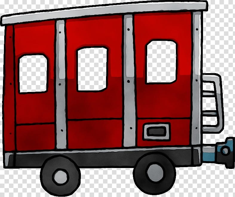 transport vehicle rolling car freight transport, Watercolor, Paint, Wet Ink transparent background PNG clipart