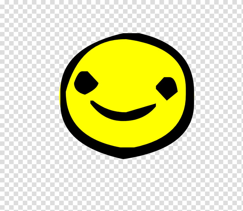 Free Download Yellow And Black Smiley Face Art Transparent