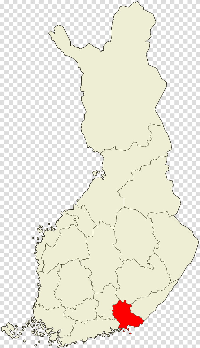 Map, Kuusankoski, Jaala, Valkeala, Virolahti, Tammela Finland, Joutseno, Regions Of Southern Finland transparent background PNG clipart