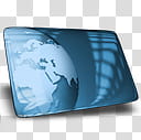 Sphere   the new variation, rectangular blue map-printed logo transparent background PNG clipart