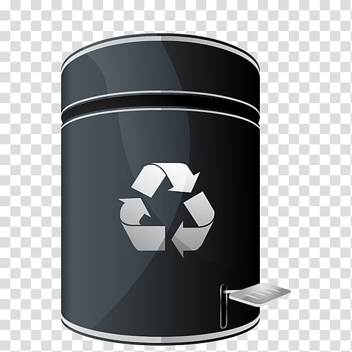 HP Dock Icon Set, HP-Recycle-Empty-Dock-, recycle pedal bin transparent background PNG clipart