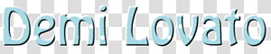 Textos de Demi Lovato transparent background PNG clipart thumbnail