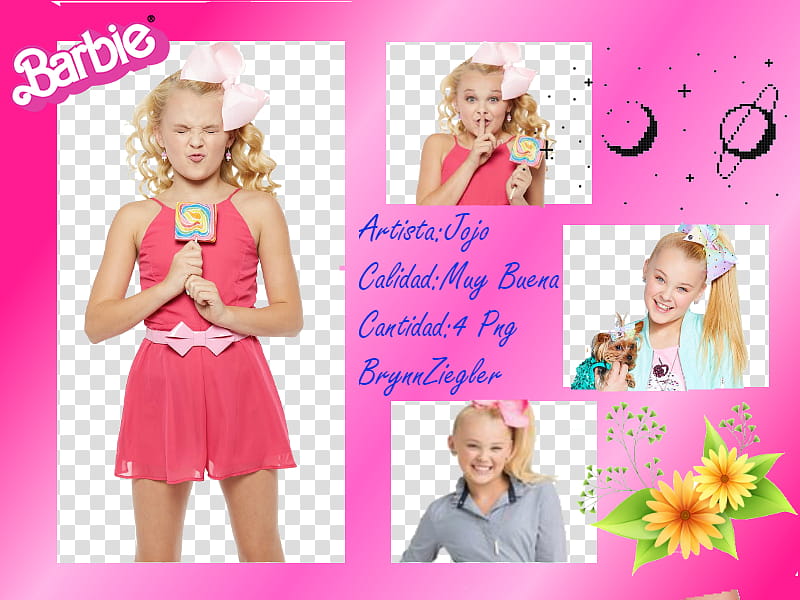 Jojo Siwa transparent background PNG clipart