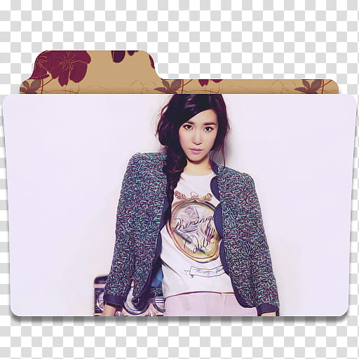 Tiffany SNSD Vogue   Folder , .Tiffany transparent background PNG clipart