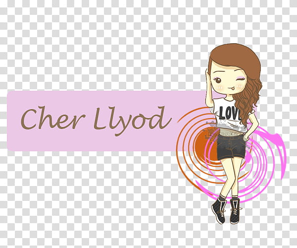 Cher Llyod Whit R Love transparent background PNG clipart