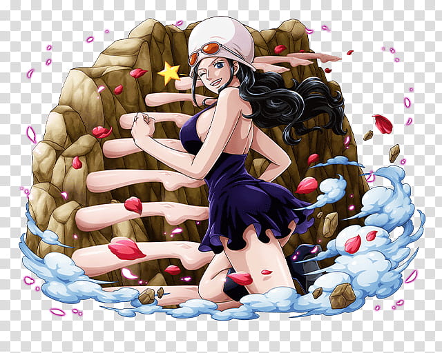 Nico Robin, Nico Robin illustration transparent background PNG clipart