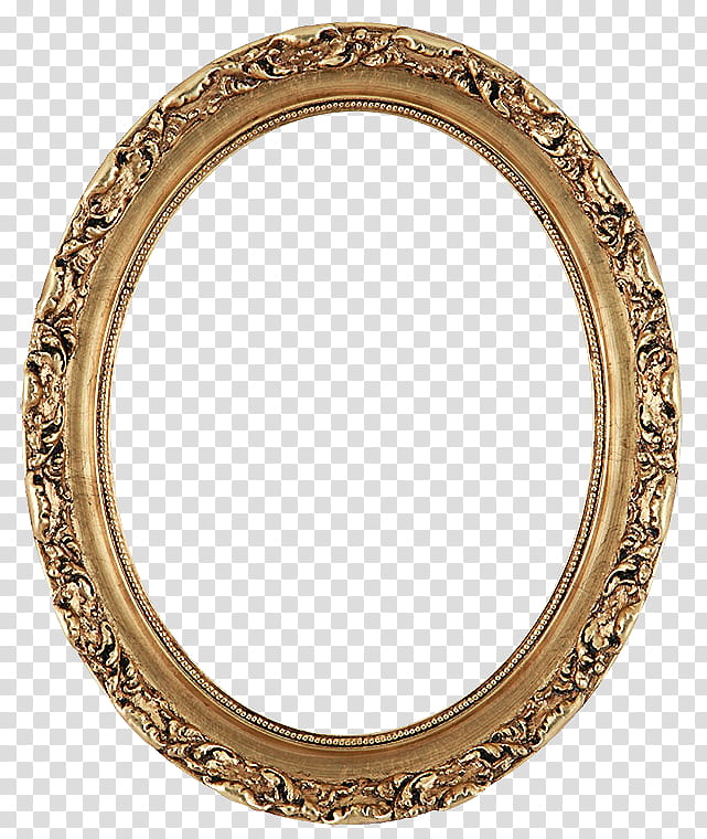 Antique Oval Frames S Oval Gold Frame Transparent Background Png Clipart Hiclipart