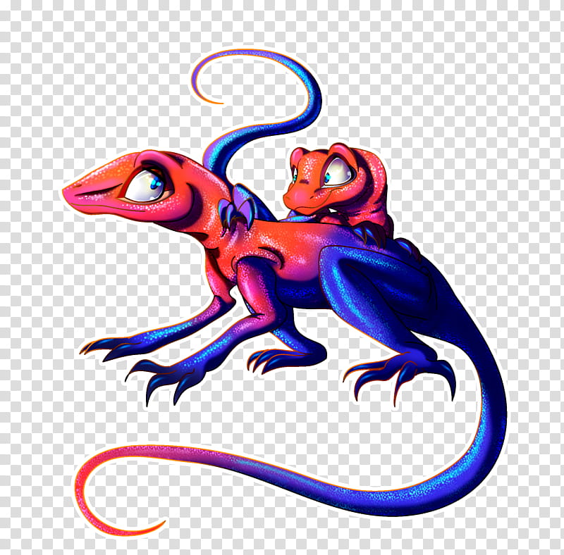 Reptile Lizard, Cartoon, Agamas, Electric Blue, Animal Figure, Gecko transparent background PNG clipart