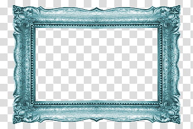 Render again, blue wooden frame transparent background PNG clipart