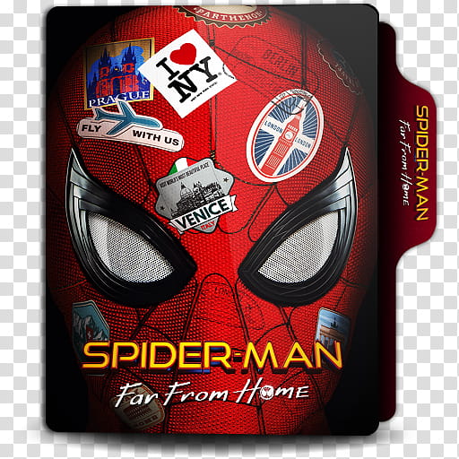 Spider Man Far From Home  Folder Icon, FFH  transparent background PNG clipart