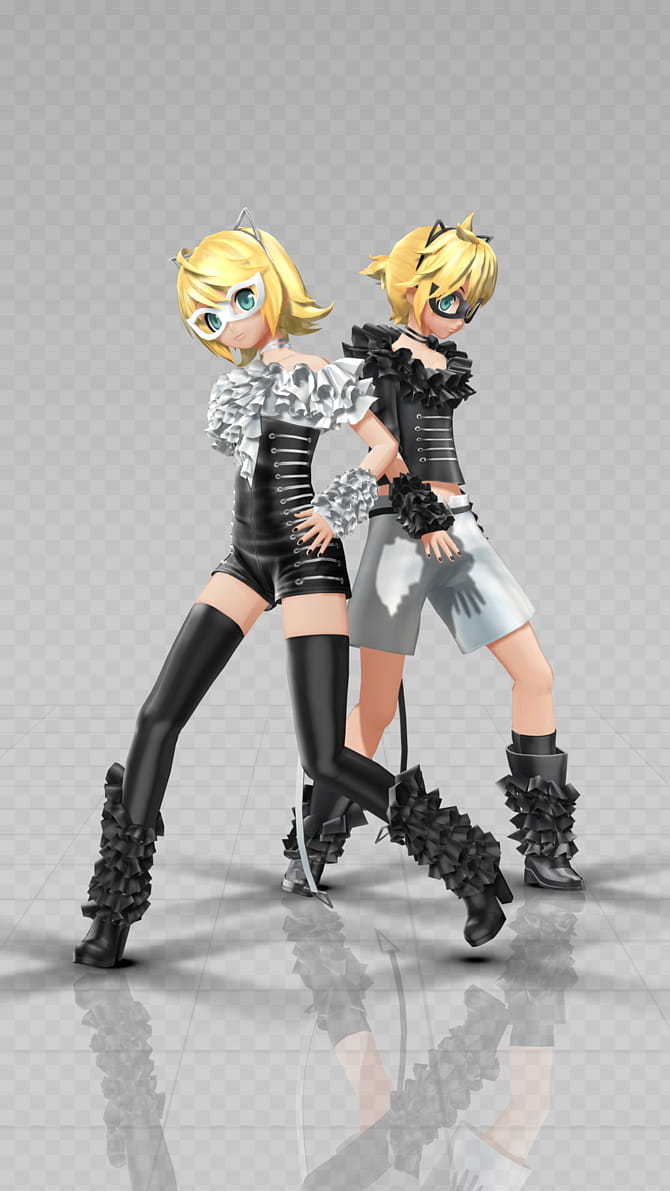 PDX PS Styled Chaos Twins transparent background PNG clipart