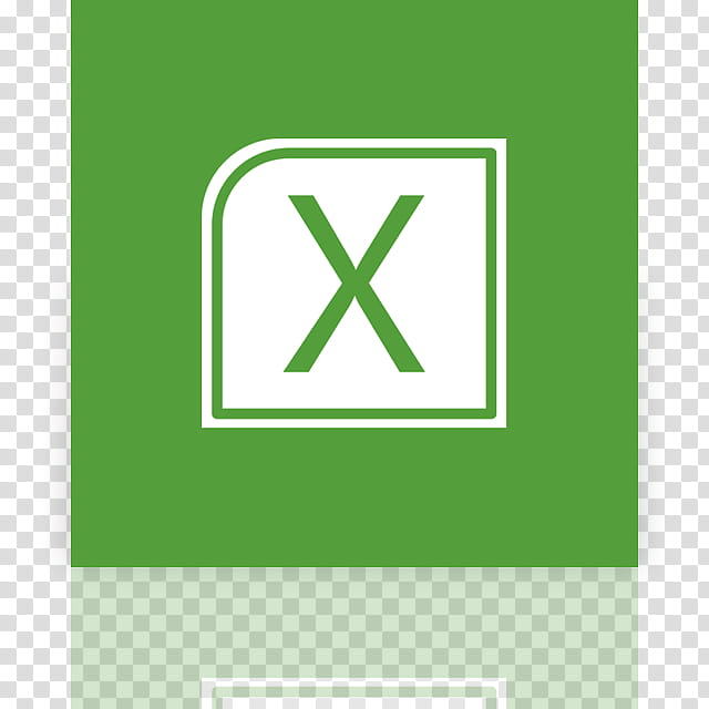 Metro UI Icon Set  Icons, Excel alt _mirror, white and green X icon transparent background PNG clipart