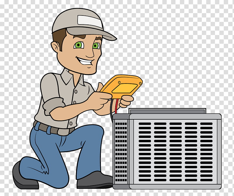 Electricity, HVAC, Furnace, Air Conditioning, Technician, Refrigeration, Sistema Split, Heater transparent background PNG clipart