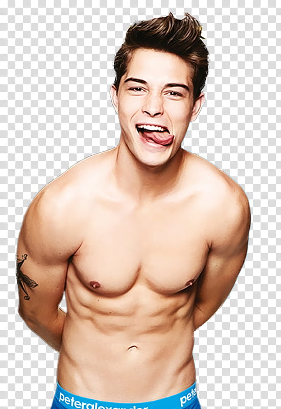 Francisco Lachowski, man sticking his tongue out transparent background PNG clipart