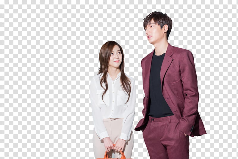 Lee Min Ho and Jisoo transparent background PNG clipart