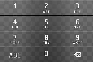 Eraser  v , smartphone number keypad screenshot transparent background PNG clipart
