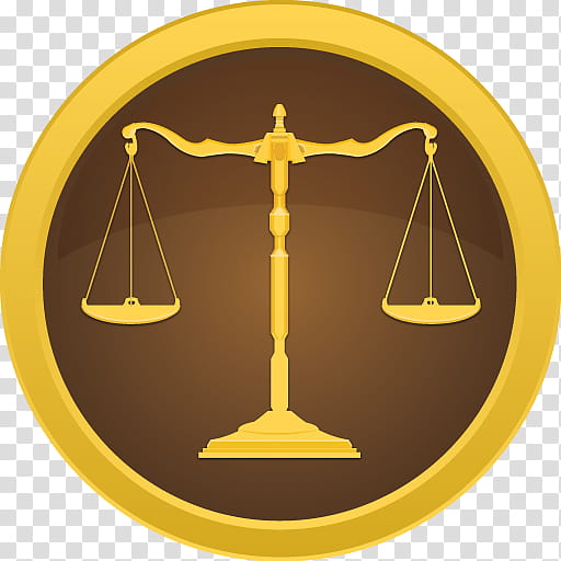 Gold Circle, Measuring Scales, Judge, Yellow, Weighing Scale, Symbol transparent background PNG clipart