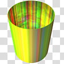 Plasma Gradient Tumbler Icons, plErmwtpa_x, yellow bucket illustration transparent background PNG clipart