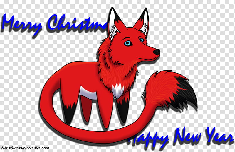 Secret Santa: Cute Chibi, red fox graphic transparent background PNG clipart