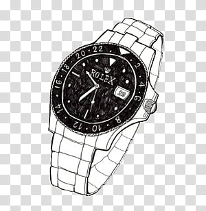 Rolex watch art on Behance