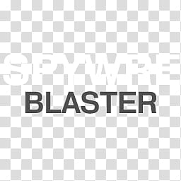 BASIC TEXTUAL, Spyware Blaster text transparent background PNG clipart